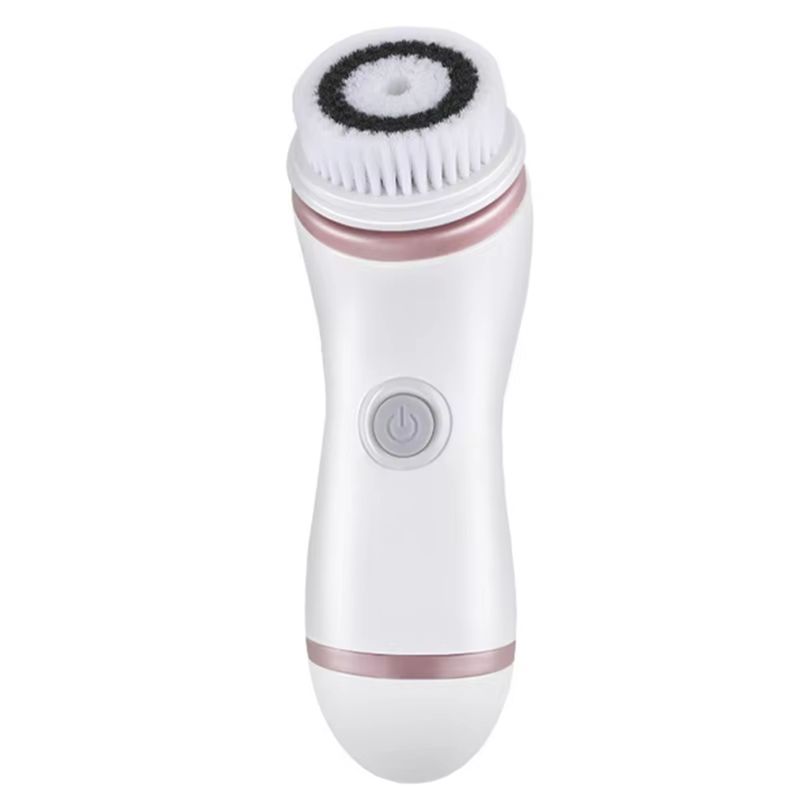 Electric Face Cleanser Brush - BAAM-シリコン製洗顔ブラシ 電動洗顔器 優しい角質除去