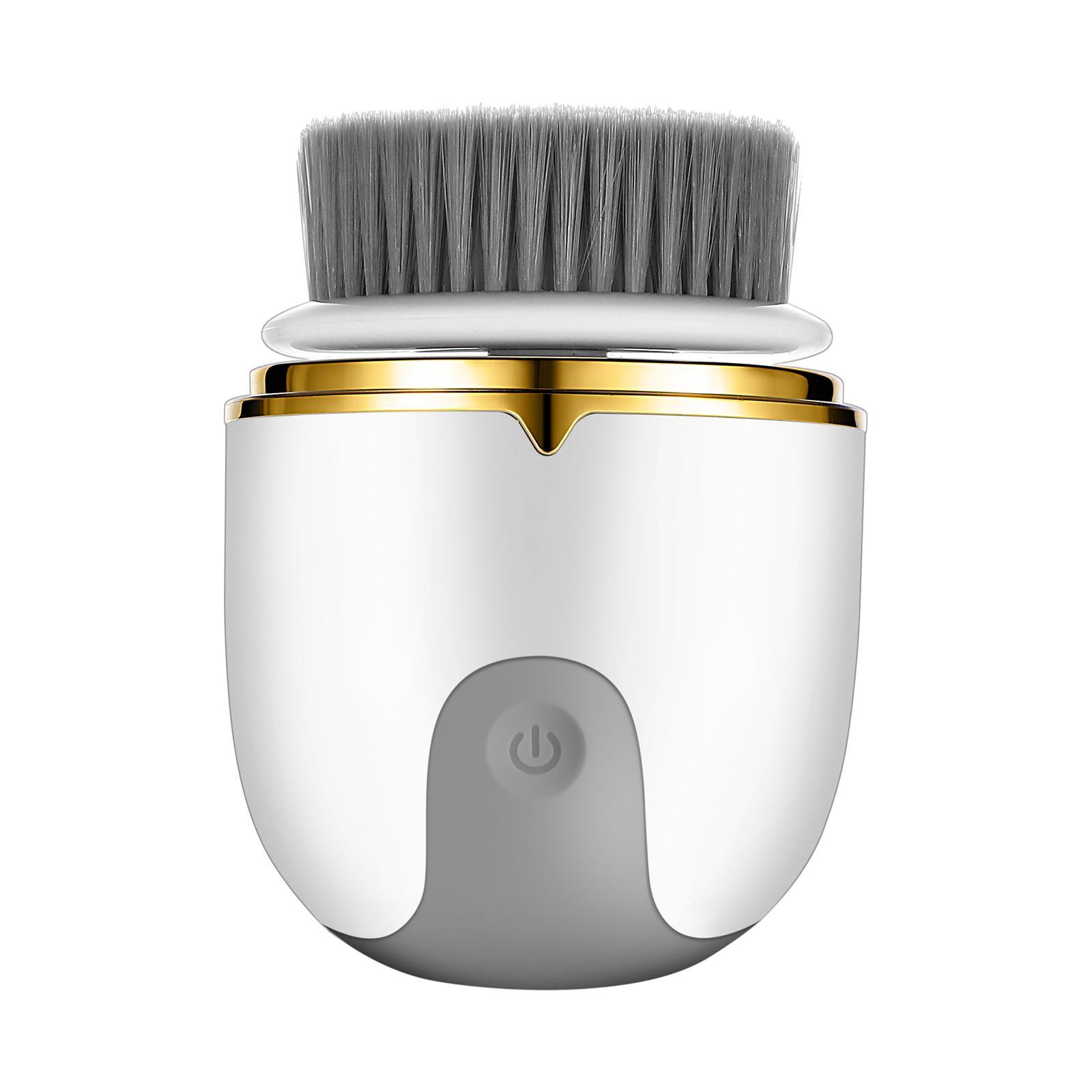 Electric Face Cleanser Brush - 電動洗顔ブラシ フェイシャルスクラバー 洗顔マッサージ器