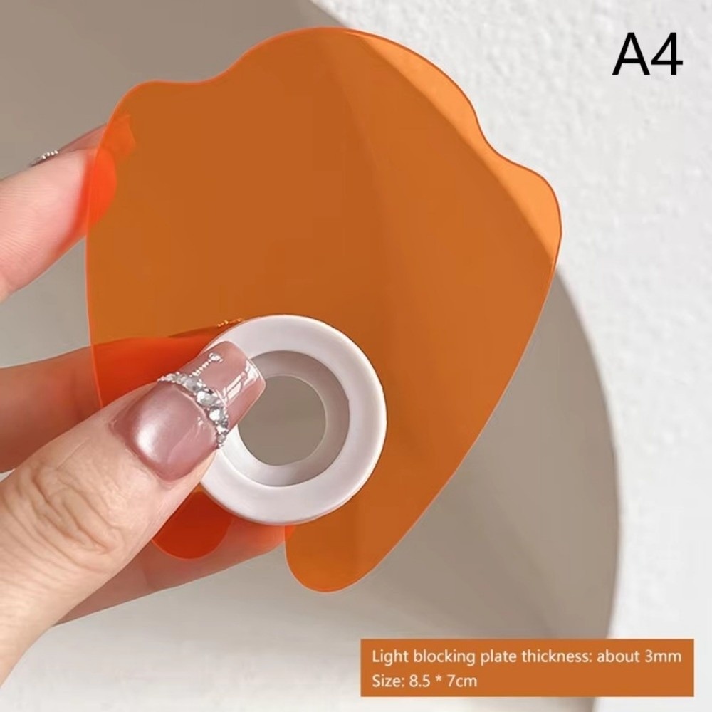 Uv Nail Lamp - アクリル遮光バッフル抗ブルーライトストレート型ネイルネイルブロッキングプレート厚みのある紫外線ランプ保護ゴーグル