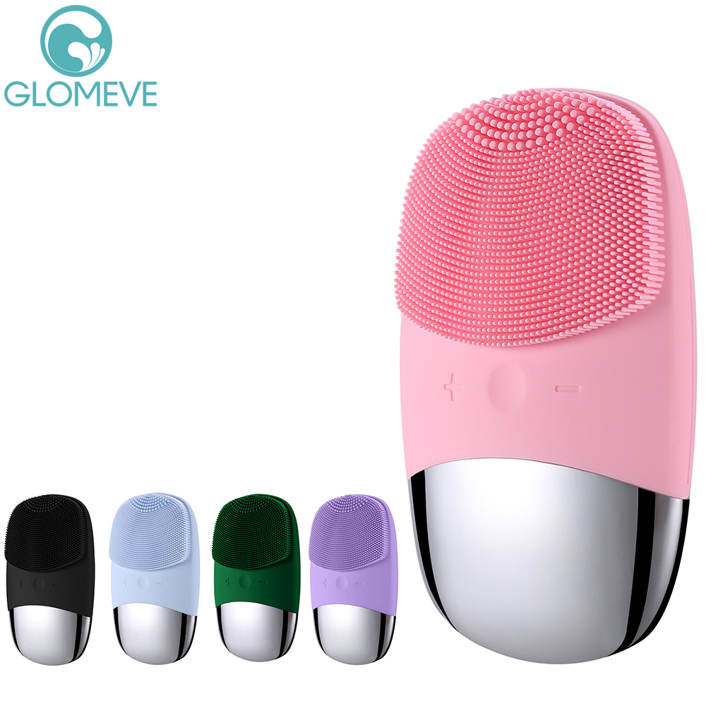 Electric Face Cleanser Brush - ミニ電動フェイシャルクリーニングブラシ防水洗顔料スクラバー角質除去マッサージ振動ディープクリーンスキンケアツール
