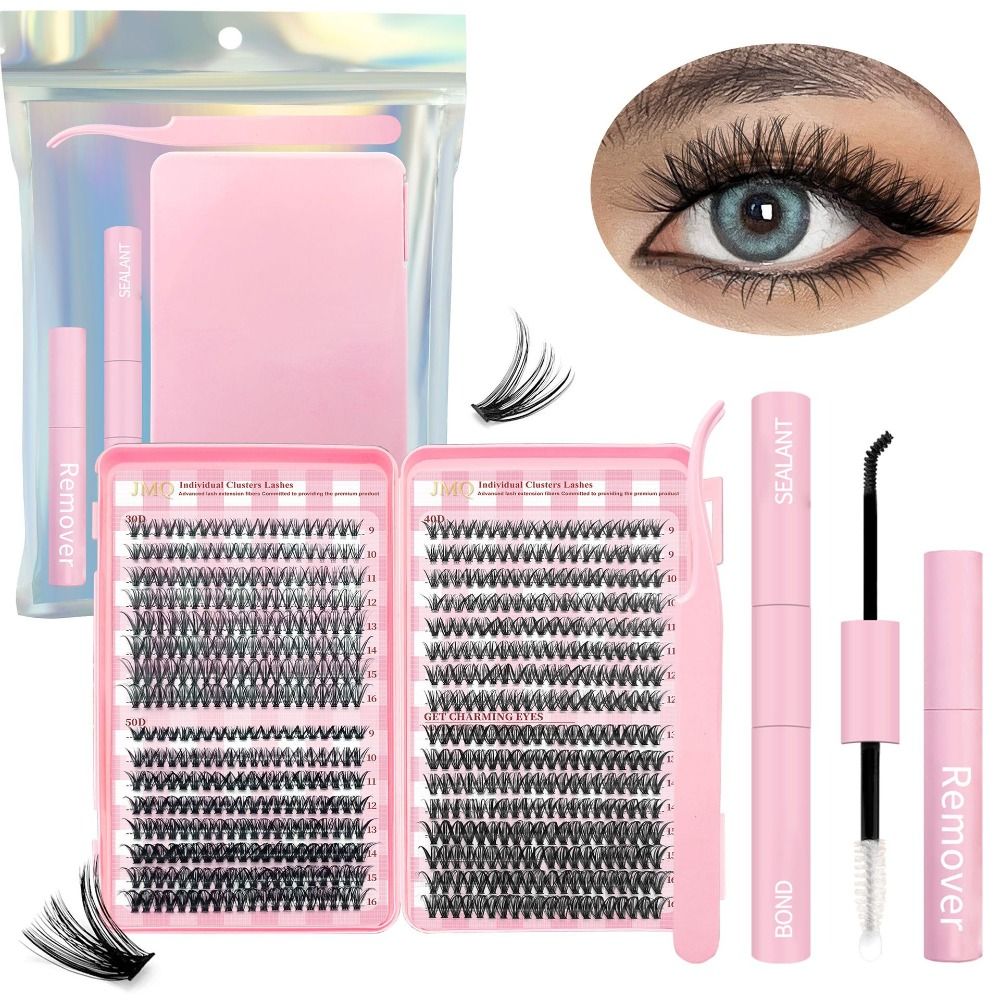 False Eyelashes Natural - 9-16mmの長さのつけまつげ、3Dボリュームウィスピー風、3Dフェイクミンクまつげ、ボリュームファン、ナチュラルルック、つけまつげ、パーソナルケア
