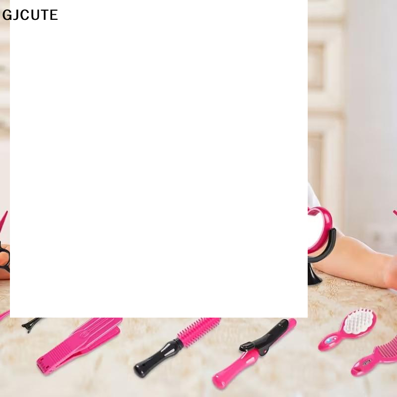 Beauty Makeup Kit For Girls - 17点セット 女の子用ビューティーサロンセット メイクアップキット 子供向けごっこ遊び おもちゃ コスプレ