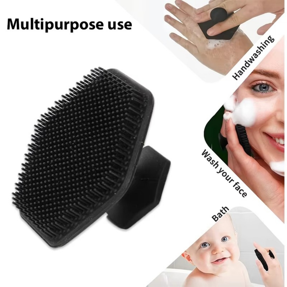 Electric Face Cleanser Brush - シリコン製フェイシャルクレンジングブラシ、ディープクレンジング、シェービングマッサージ、フェイススクラブブラシ、フェイスクリーナー、男性用シェービングフェイスケアガジェット