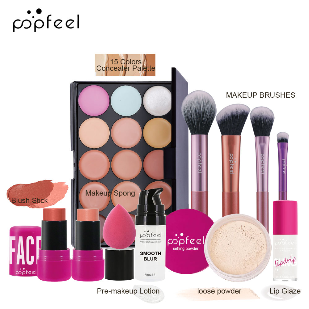 POPFEEL バレンタインデー＆ホリデーメイクアップギフト - Huda Beauty Makeup Kit のレビューと価格