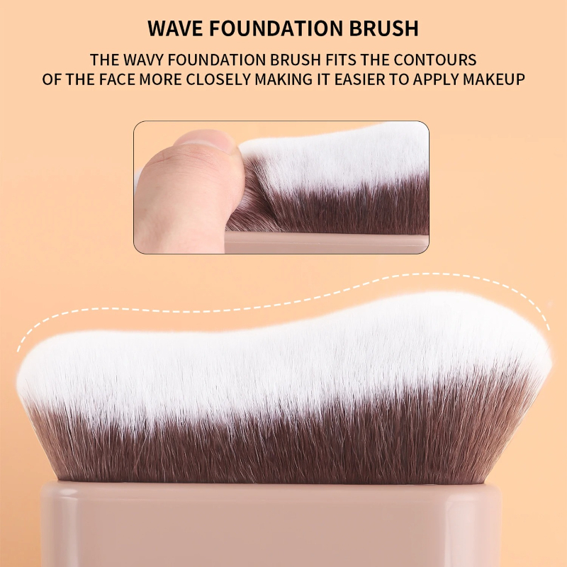 1個入りハンドヘルドメイクアップブラシ、ファンデーションブラ - Beauty Makeup Brushes のレビューと価格
