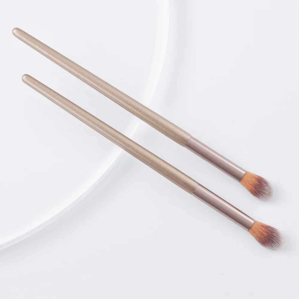 メイクブラシ 2 個プロフェッショナルノーズシャドウハイライ - Makeup Beauty Ro のレビューと価格
