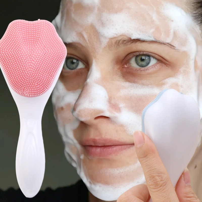 シリコーン洗浄洗顔ブラシフェイスクレンザーにきび除去メイクア - Electric Face Cleanser Brush のレビューと価格