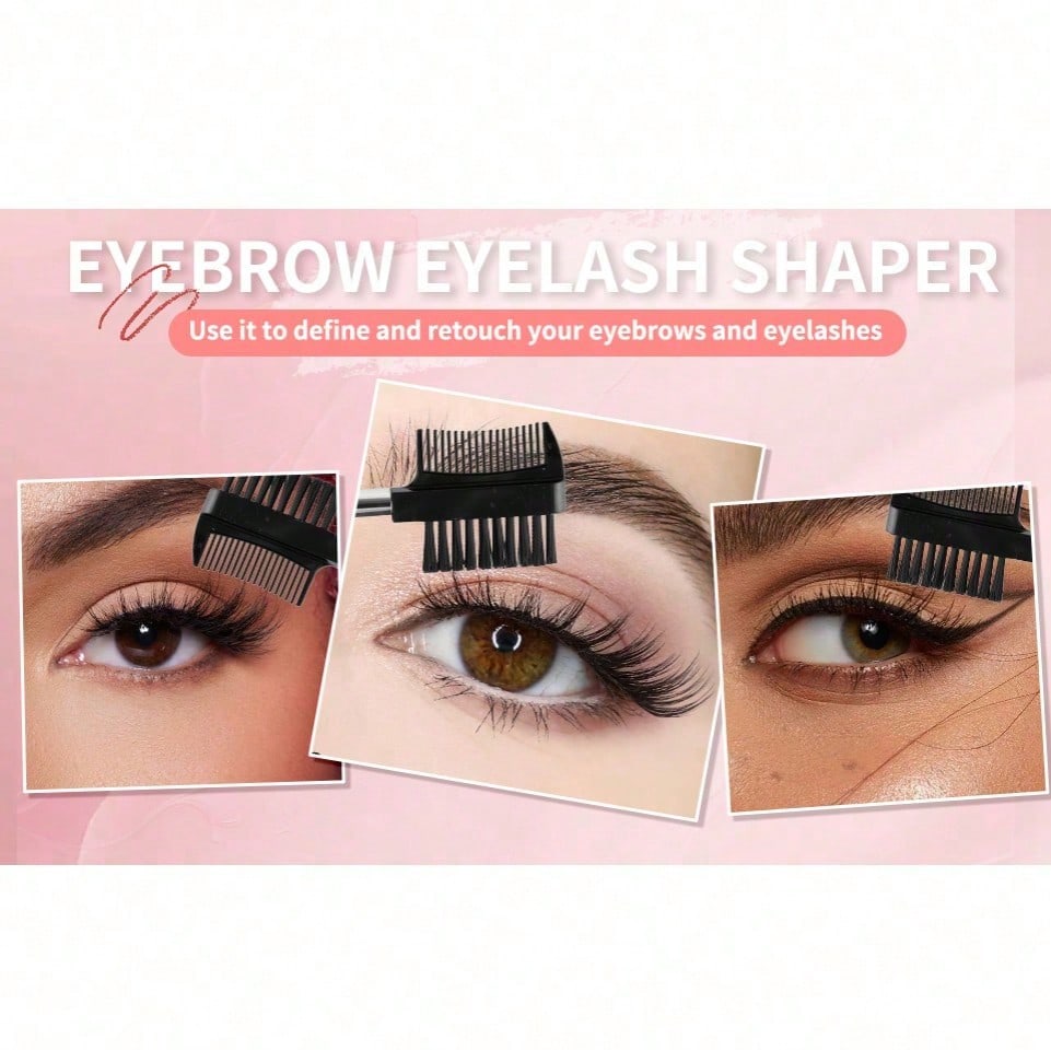 1PC まつげコーム＆眉毛ブラシ 2-in-1 – まつげエ - Eyelash Extension のレビューと価格