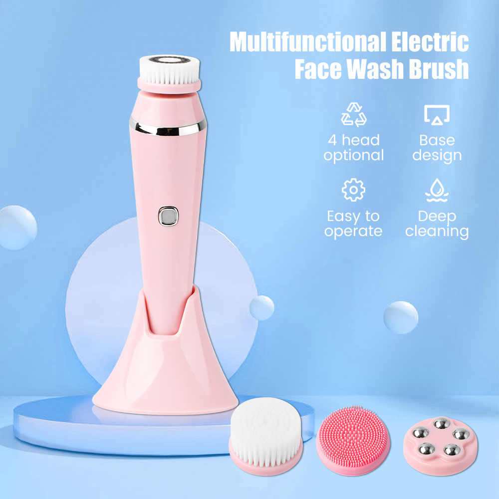 4 in 1 電動フェイシャルクレンジングブラシ 充電式 防 - Electric Face Cleanser Brush のレビューと価格