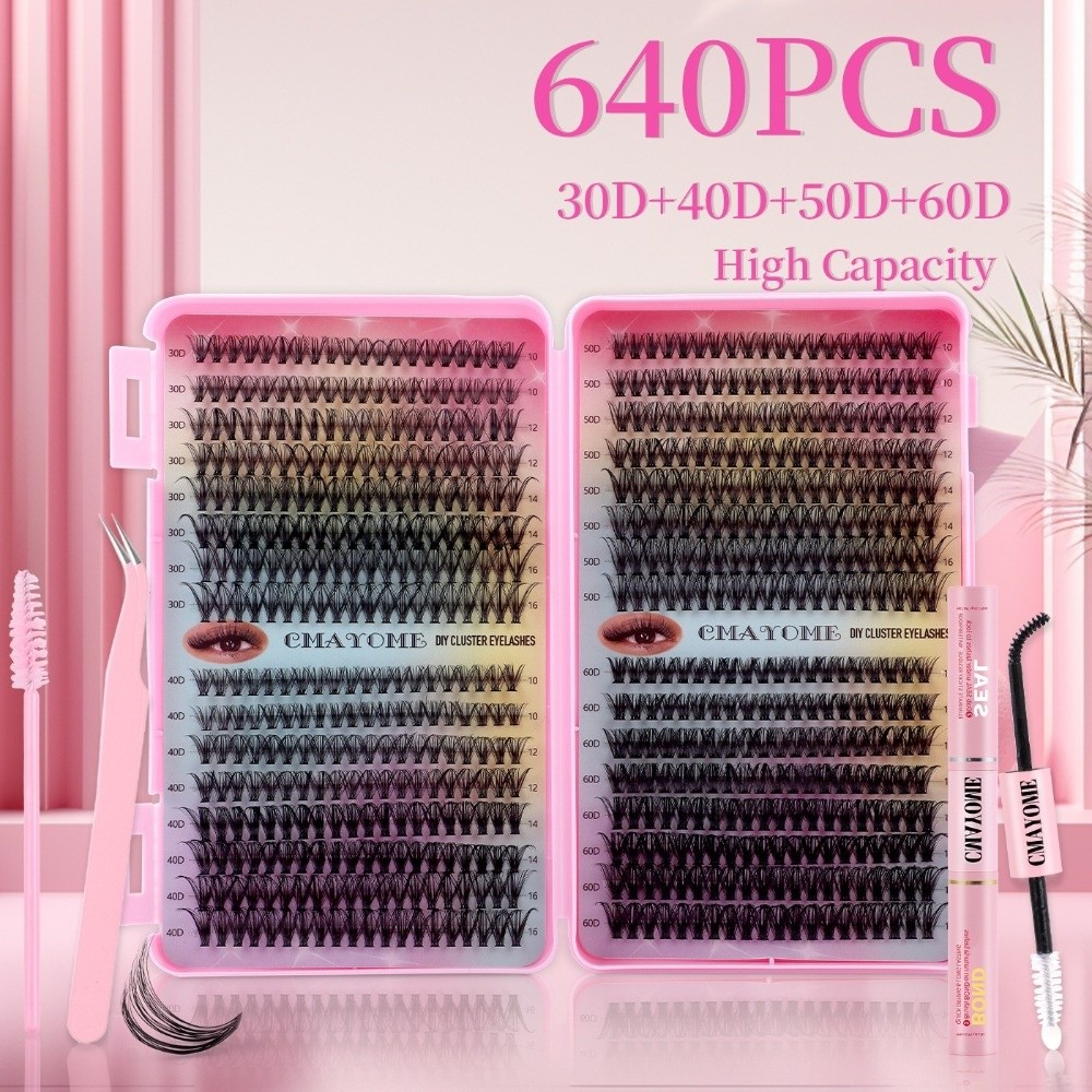 新しいボンド＆シールつけまつげ 10-16mm 5D ふわふ - False Eyelashes Natural のレビューと価格