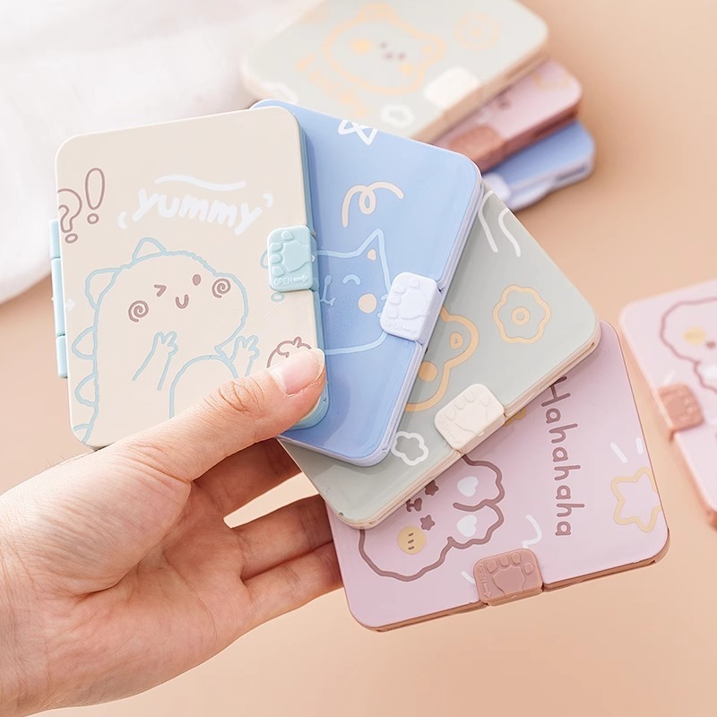 ポータブルミラー、コーム、2-in-1スクエア折りたたみミニ - Your Beauty Makeup のレビューと価格
