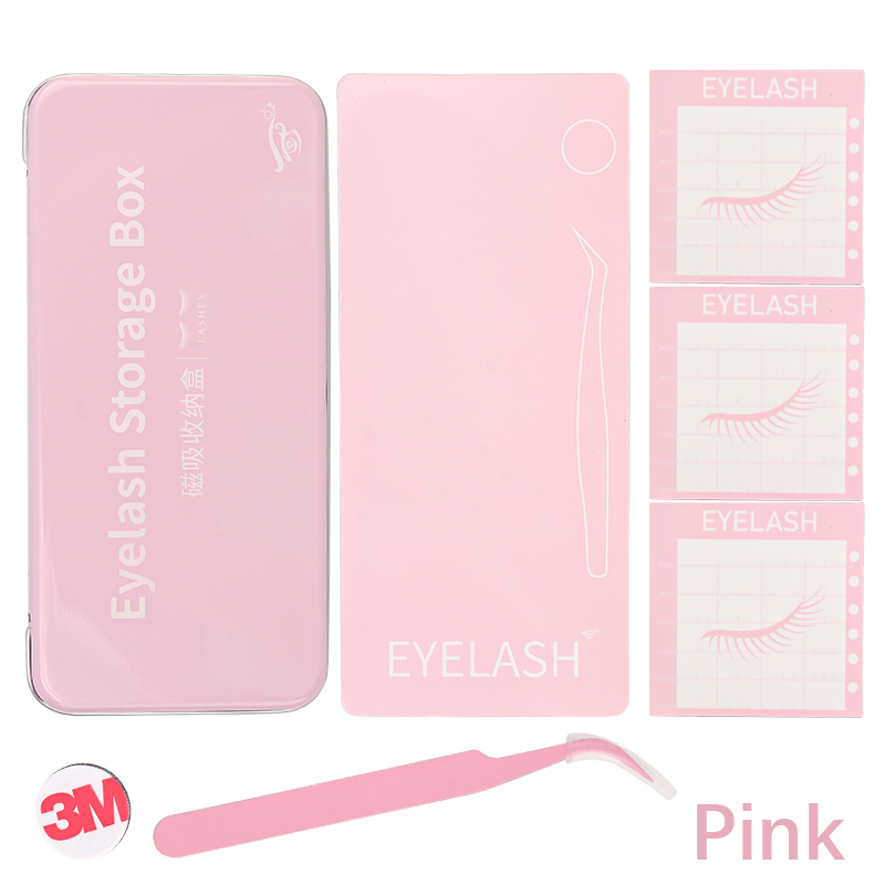 マグネット式まつげエクステンション収納ボックス プロ用まつげ - Beauty Makeup Palette のレビューと価格