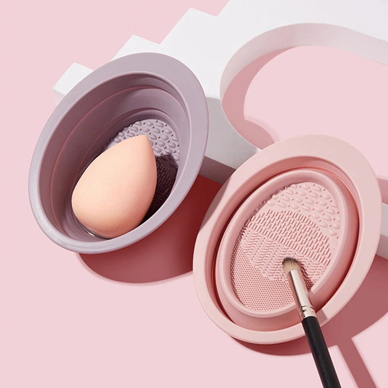 シリコーンメイクブラシクリーニングボウル美容化粧ブラシクリー - Beauty Makeup Brushes のレビューと価格