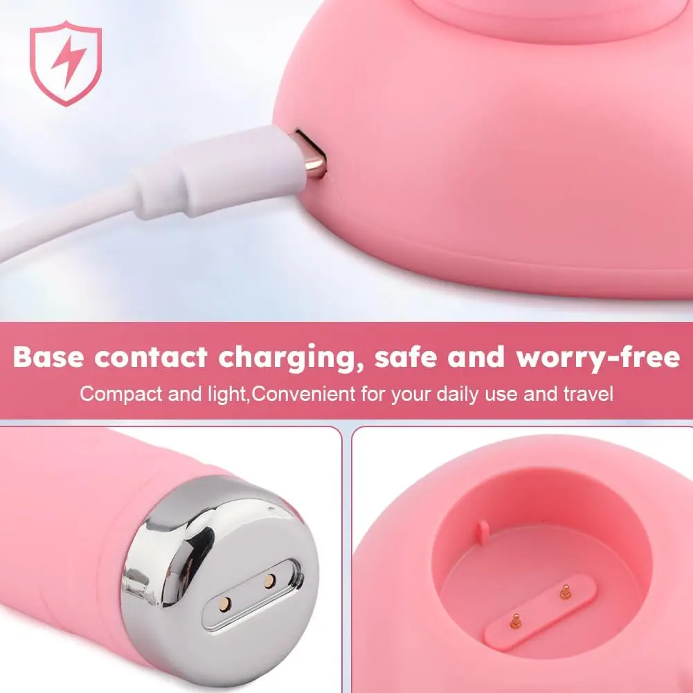 電動洗顔ブラシ ベース付き 1箱 恒温振動マッサージ 多機能 - Electric Face Cleanser Brush のレビューと価格