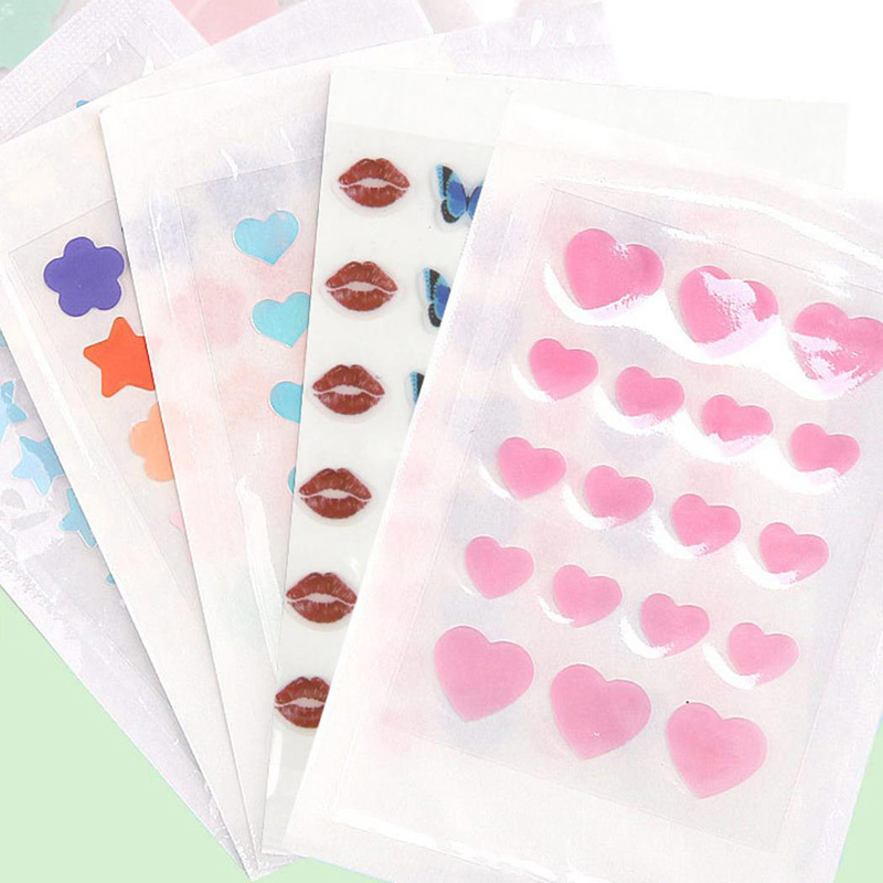 カラー漫画ニキビパッチスキンケアステッカーコンシーラーフェイ - Beauty In Makeup のレビューと価格