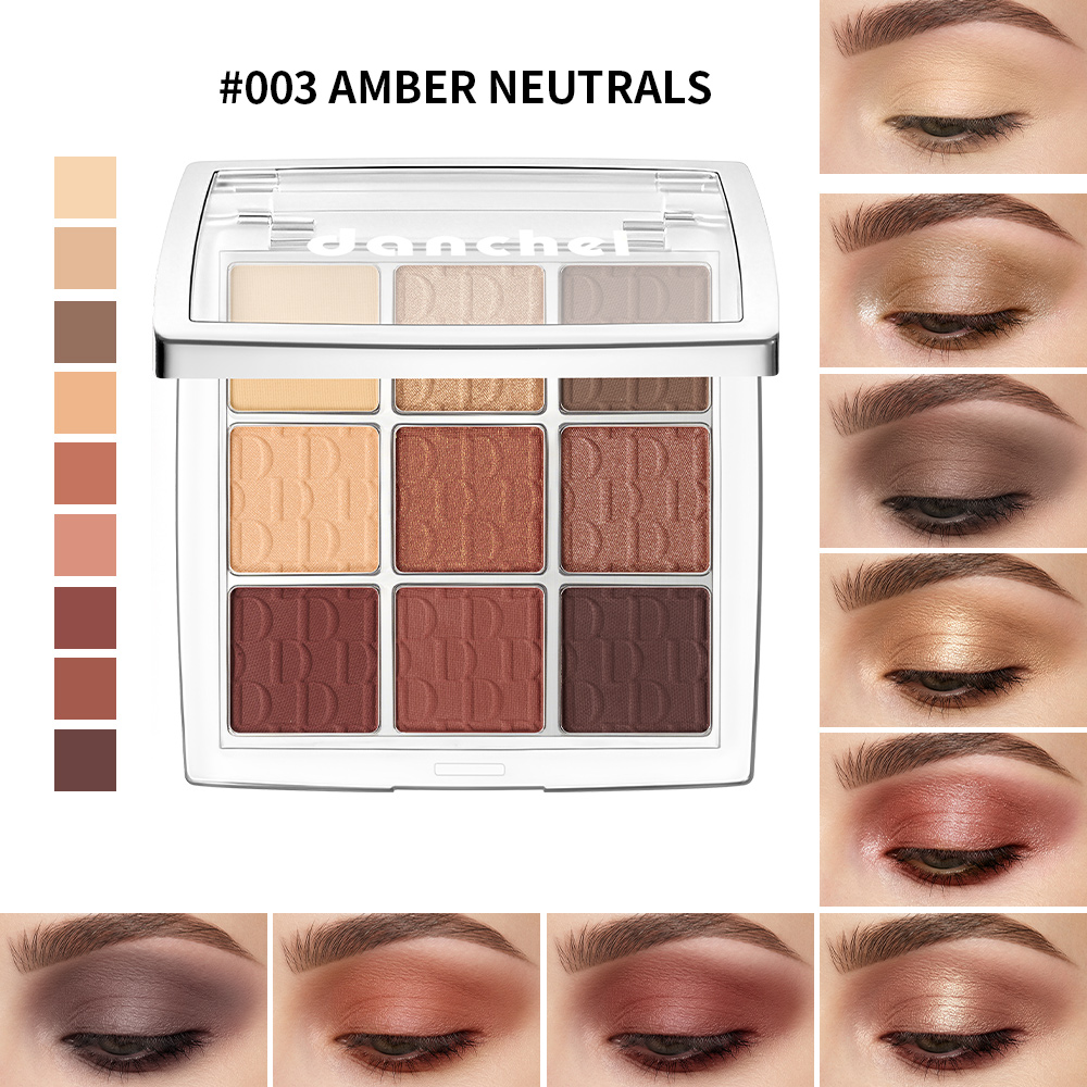 9色のアーストーンアイシャドウパレット マット・シマー・ハイ - Beauty Makeup Palette のレビューと価格