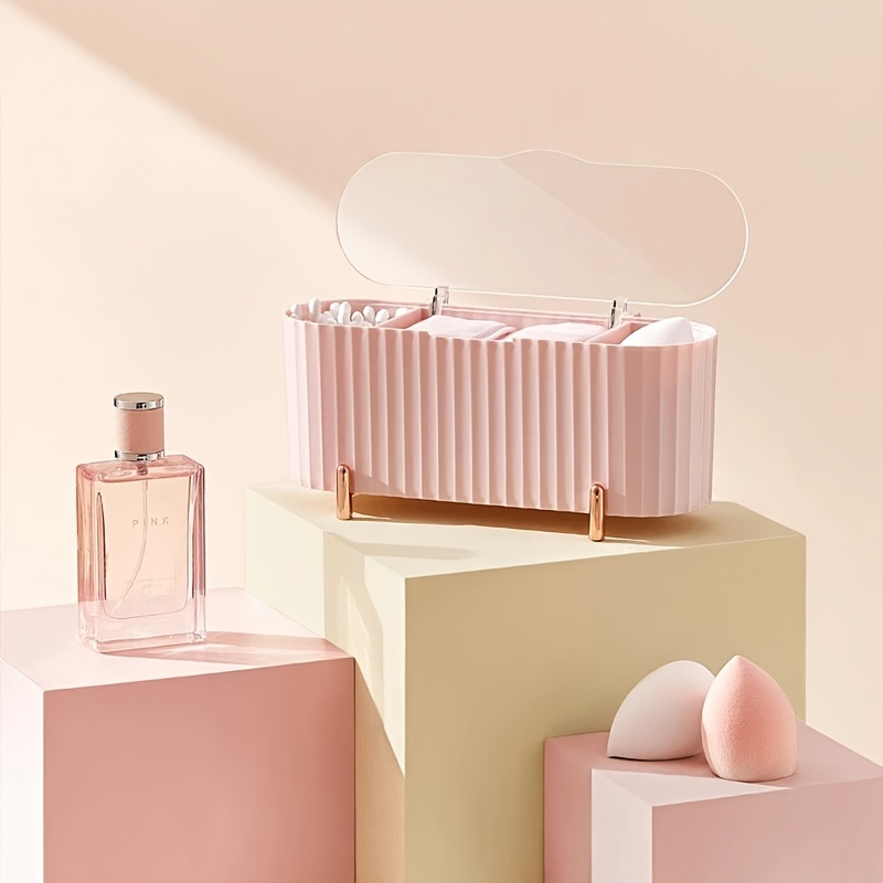1/2個入り 3コンパートメント綿棒収納ボックス - 美容必 - Your Beauty Makeup のレビューと価格
