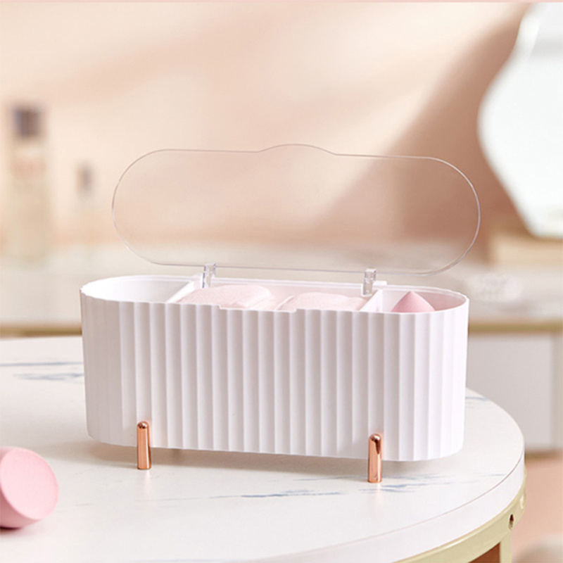 1/2個入り 3コンパートメント綿棒収納ボックス - 美容必 - Your Beauty Makeup のレビューと価格