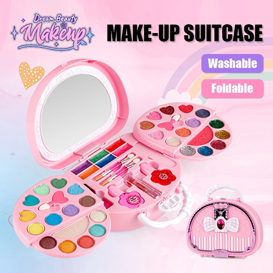 キッズビューティーおもちゃ メイクアップキット リトルバッグ - Beauty Makeup Kit For Girls のレビューと価格
