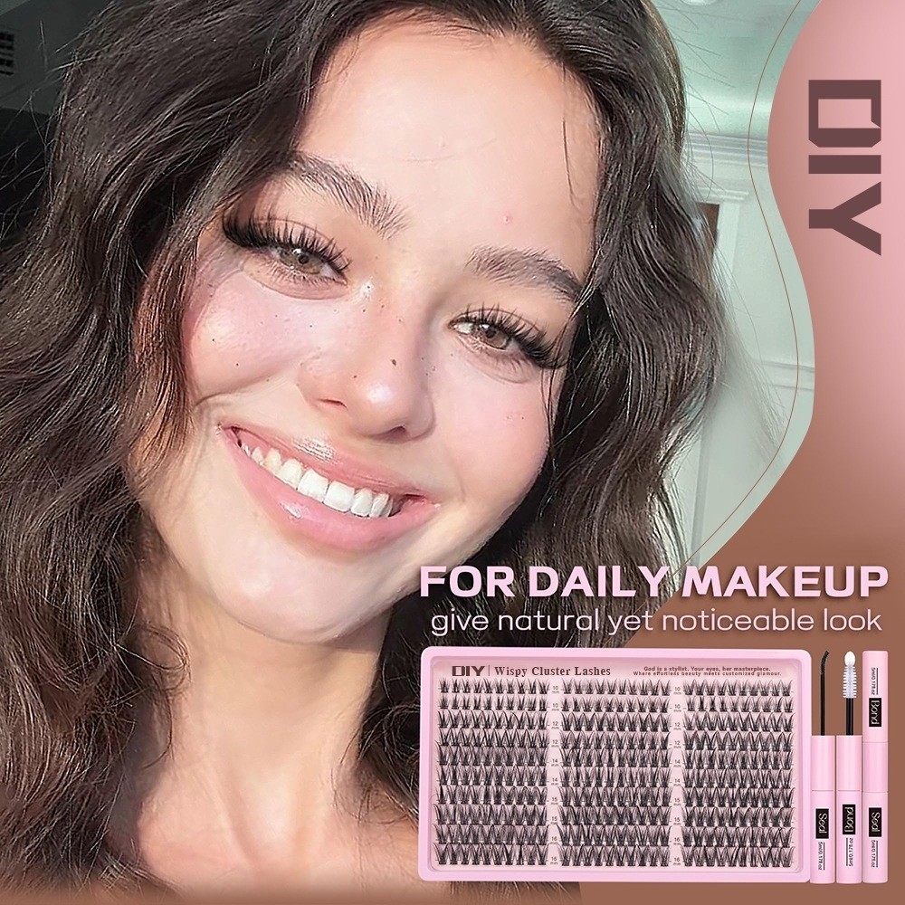 新しい10-16mmの長さのつけまつげ 30D/40D/50 - False Eyelashes Natural のレビューと価格