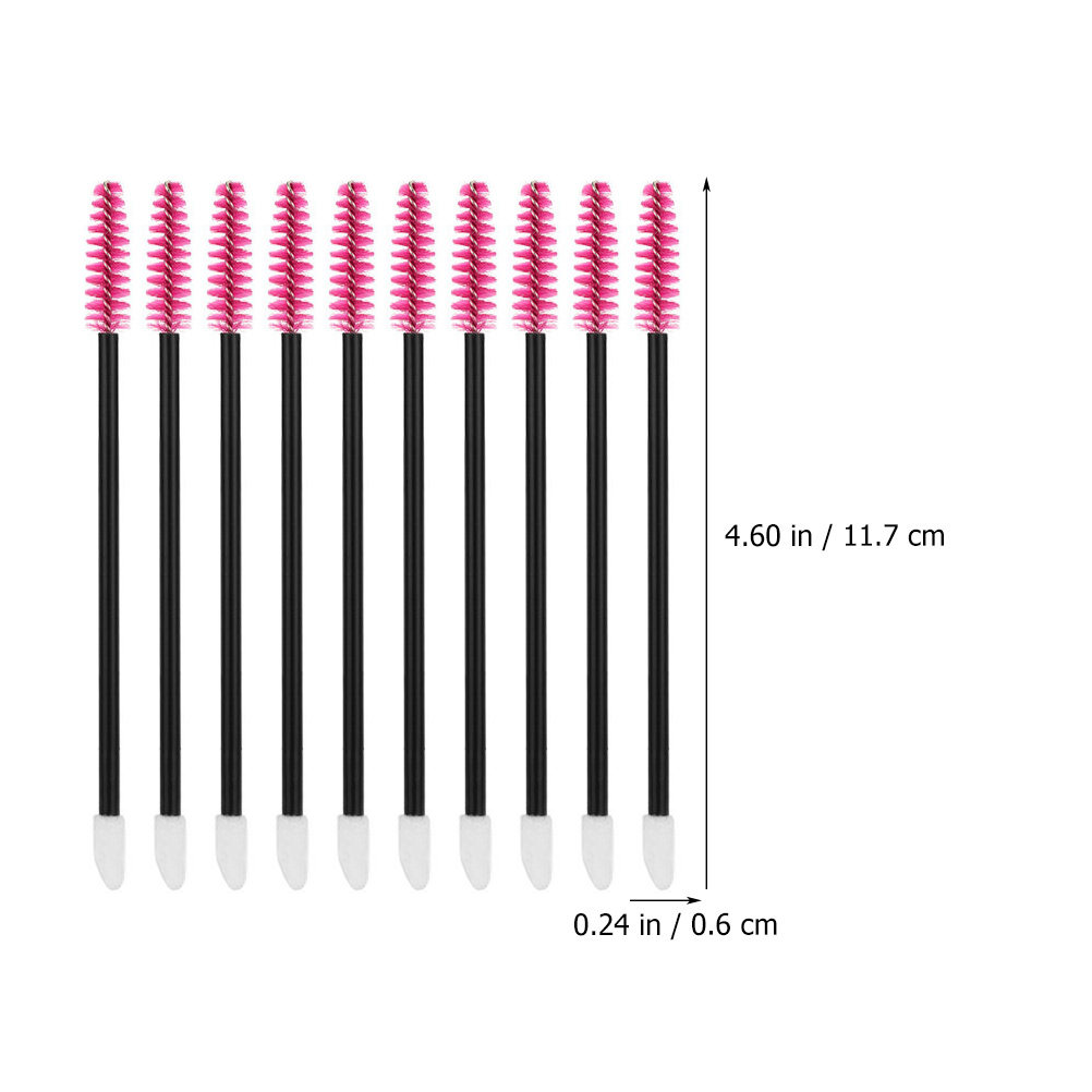 50個入り、使い捨てアイブロウブラシ、まつげエクステ用アプリ - Eyelash Extension のレビューと価格