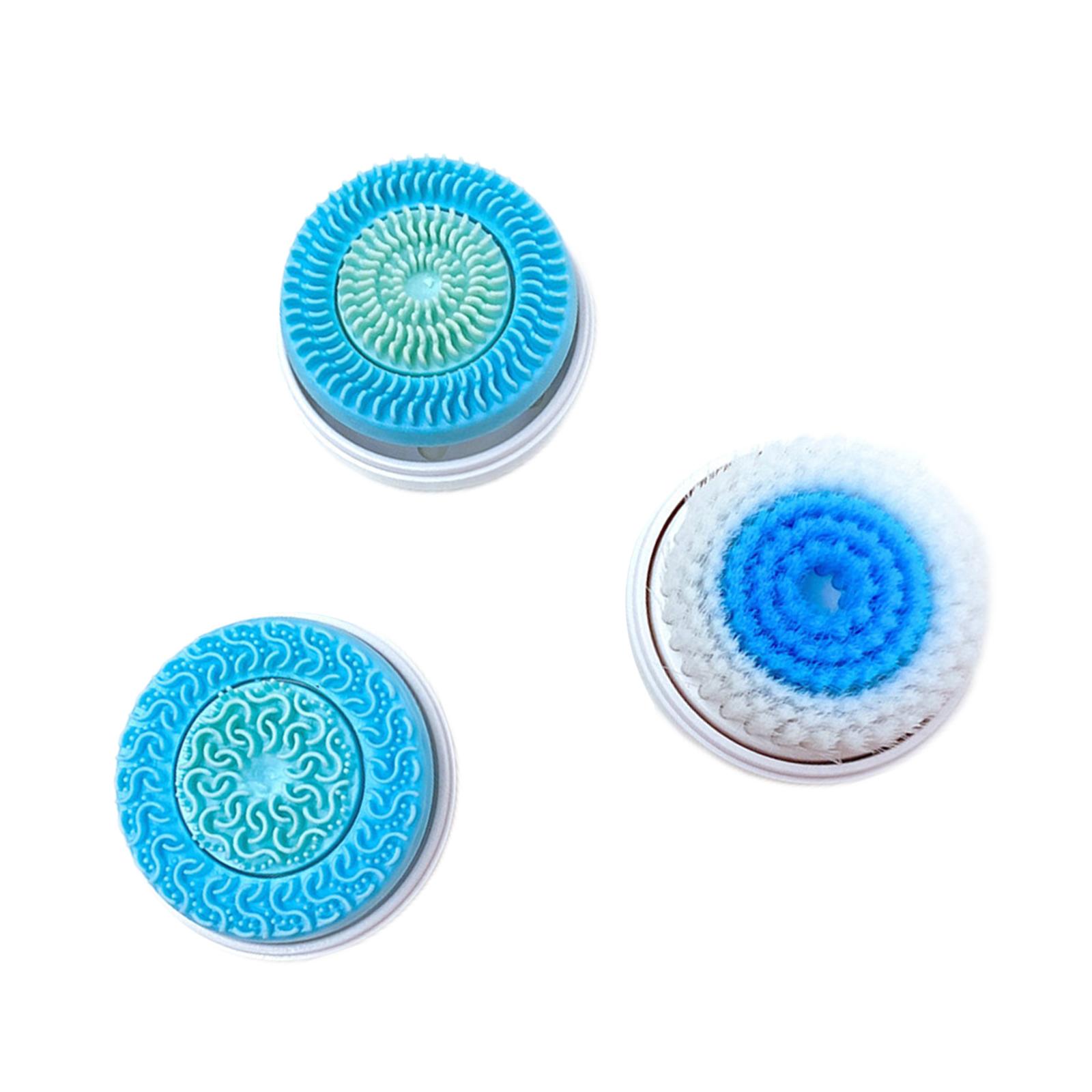 3個入りフェイススピンブラシヘッド、電動クレンザー用フェイス - Electric Face Cleanser Brush のレビューと価格