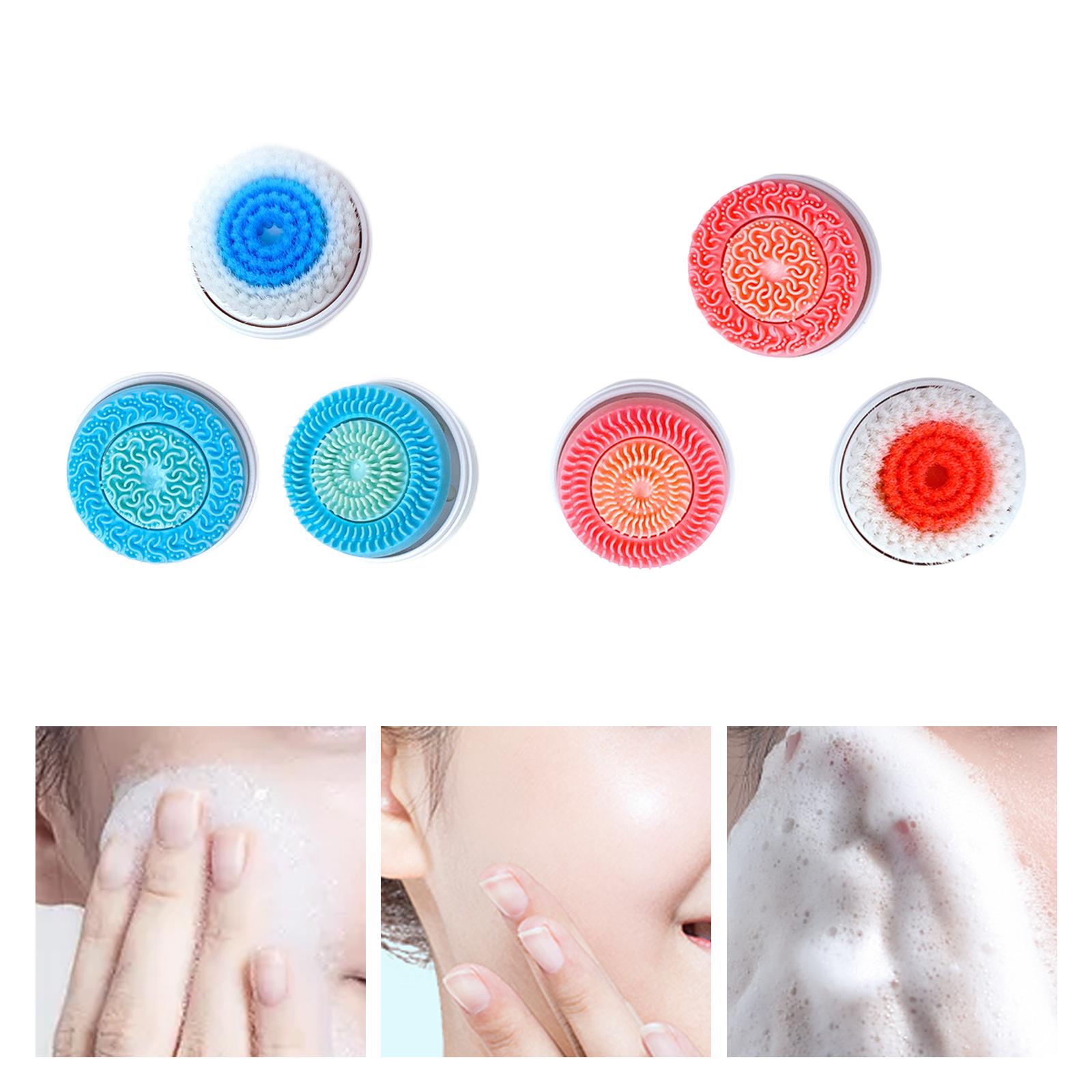 3個入りフェイススピンブラシヘッド、電動クレンザー用フェイス - Electric Face Cleanser Brush のレビューと価格