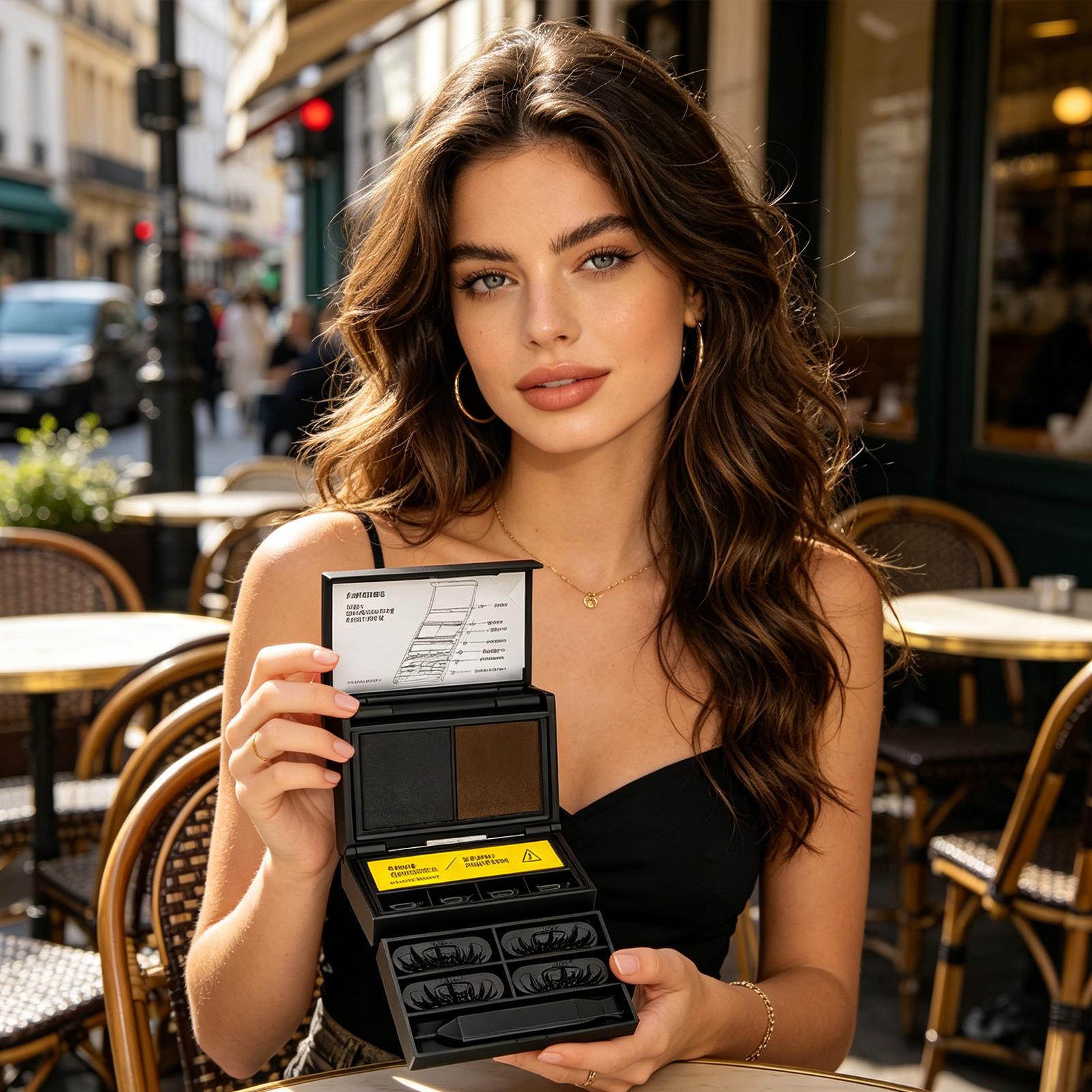 女性用アイメイクアップキット 防水・汚れ防止アイラッシュスタ - Beauty Makeup Kit For Girls のレビューと価格