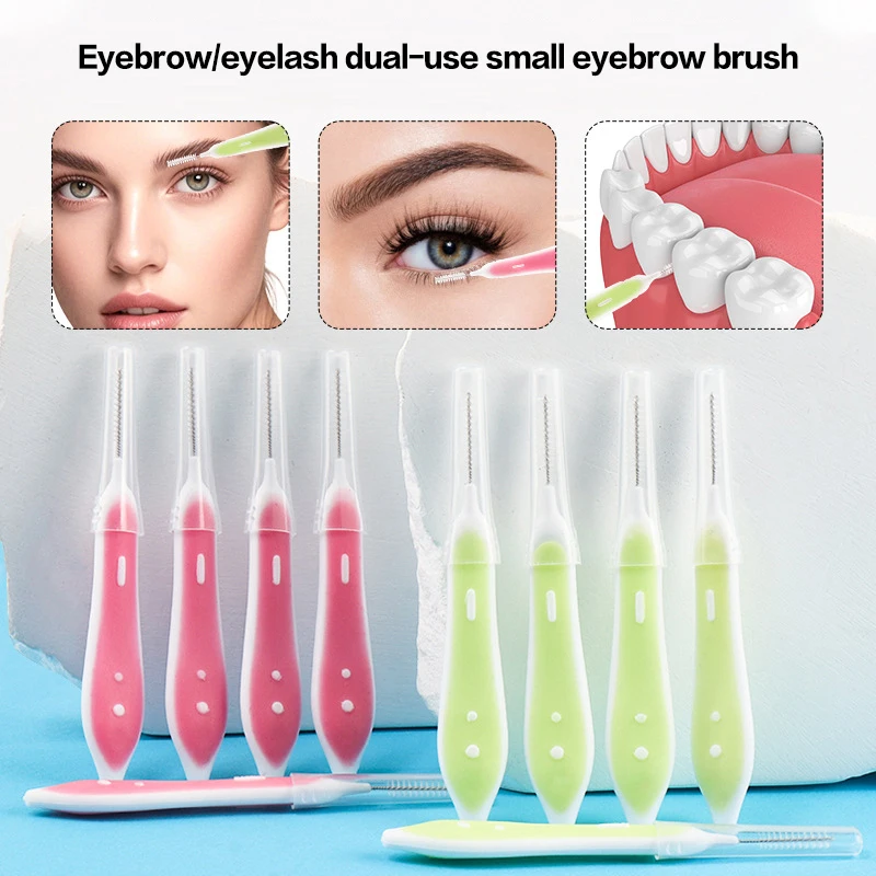10 個の眉毛ブラシミニ眉リフティングブラシ使い捨てメイクア - Eyelash Extension のレビューと価格