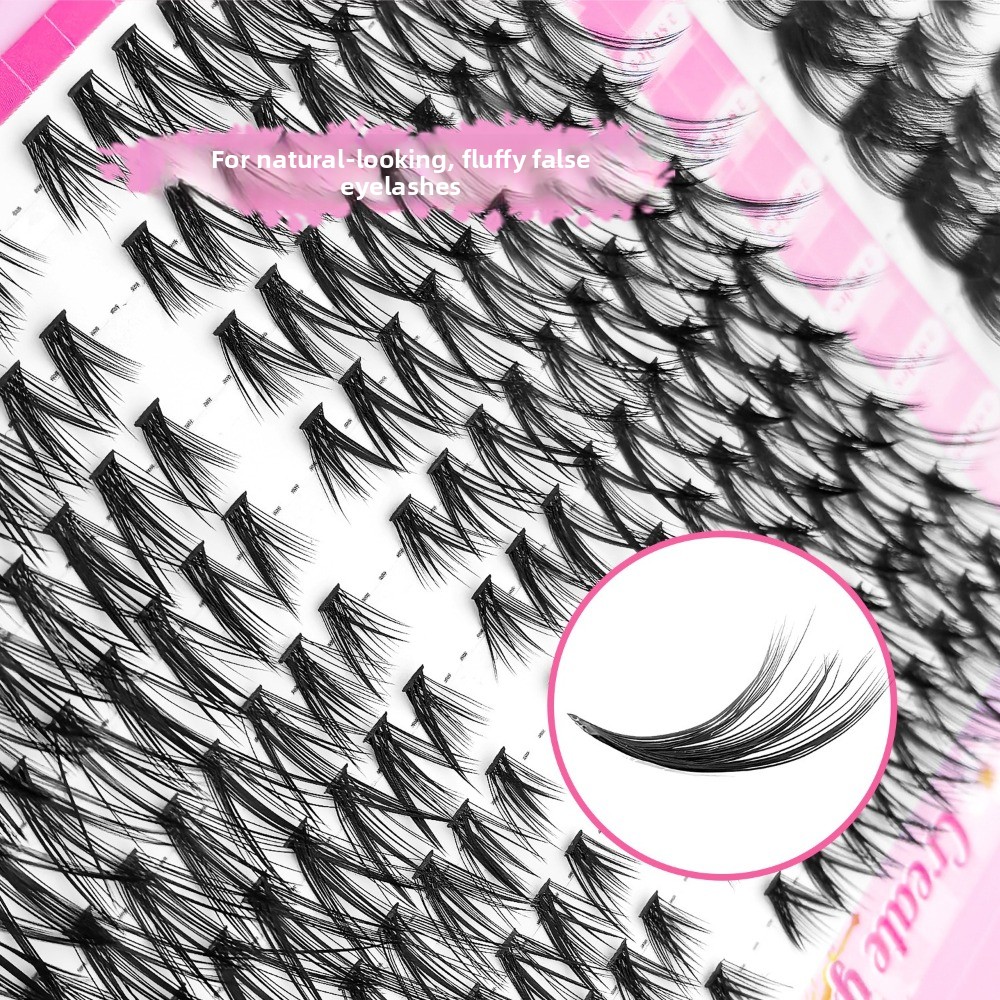 ホットナチュラルルックつけまつげブラック C カール 3D  - False Eyelashes Natural のレビューと価格