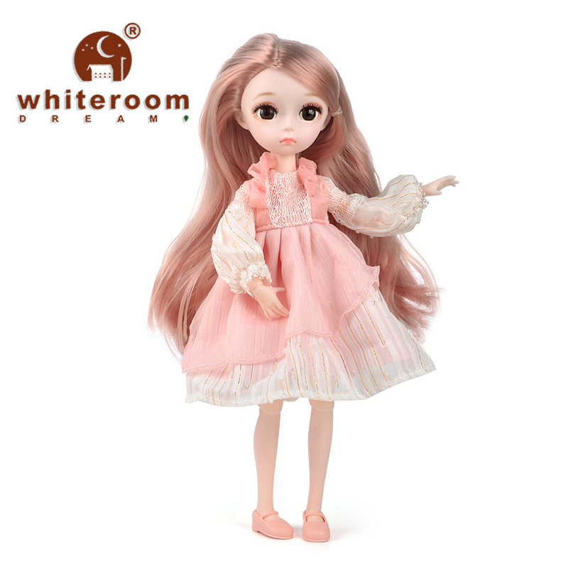 女の子のための長い髪のbjd人形、美しい化粧、美しくてかわい - Pure Beauty Hair & Makeup のレビューと価格