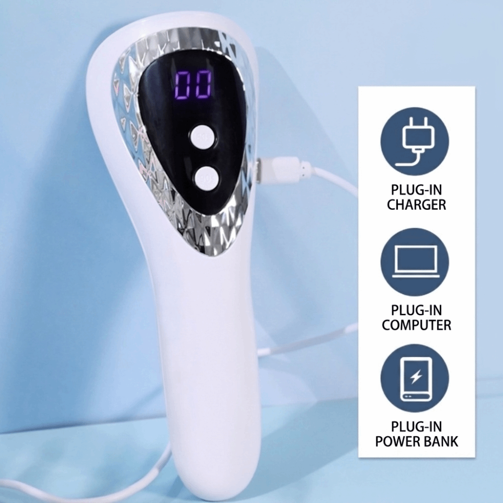 ハンディ型UV LEDネイルランプ。速乾性でプロ仕様。小型で - Uv Nail Lamp のレビューと価格