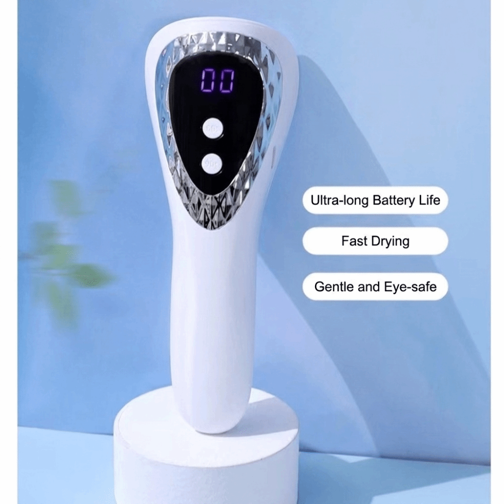 ハンディ型UV LEDネイルランプ。速乾性でプロ仕様。小型で - Uv Nail Lamp のレビューと価格