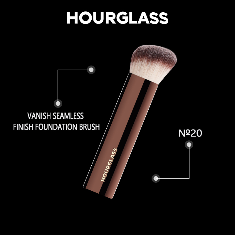 砂時計メイクブラシ-No.20 バニッシュシームレスフィニッ - Makeup Beauty Ro のレビューと価格