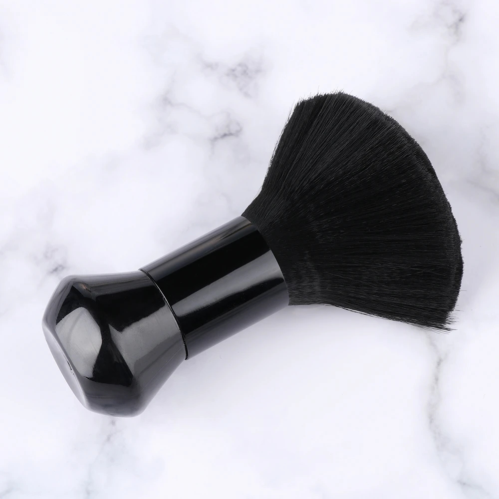 1PC ソフトネックフェイスダスター理容室黒ひげブラシヘアク - Makeup Beauty Ro のレビューと価格