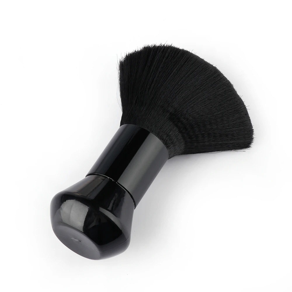 1PC ソフトネックフェイスダスター理容室黒ひげブラシヘアク - Makeup Beauty Ro のレビューと価格