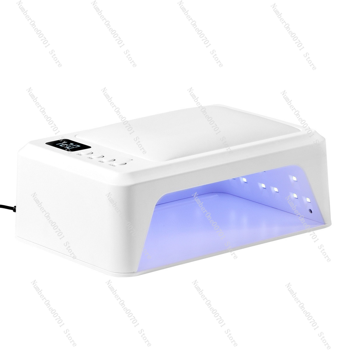 T8大型UVネイルランプ、デュアルハンドレスト付き、ハイパワ - Uv Nail Lamp のレビューと価格