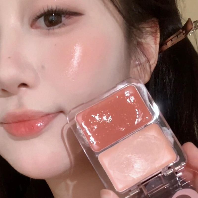 ジェリーグローブラッシュ、ミルクピーチピンクアプリコットレッ - Ulta Beauty Makeup のレビューと価格