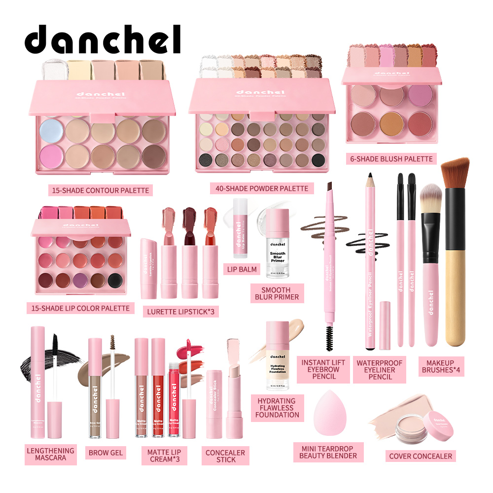 オールインワンメイクアップセット。ベースメイク、コンシーラー - Huda Beauty Makeup Kit のレビューと価格