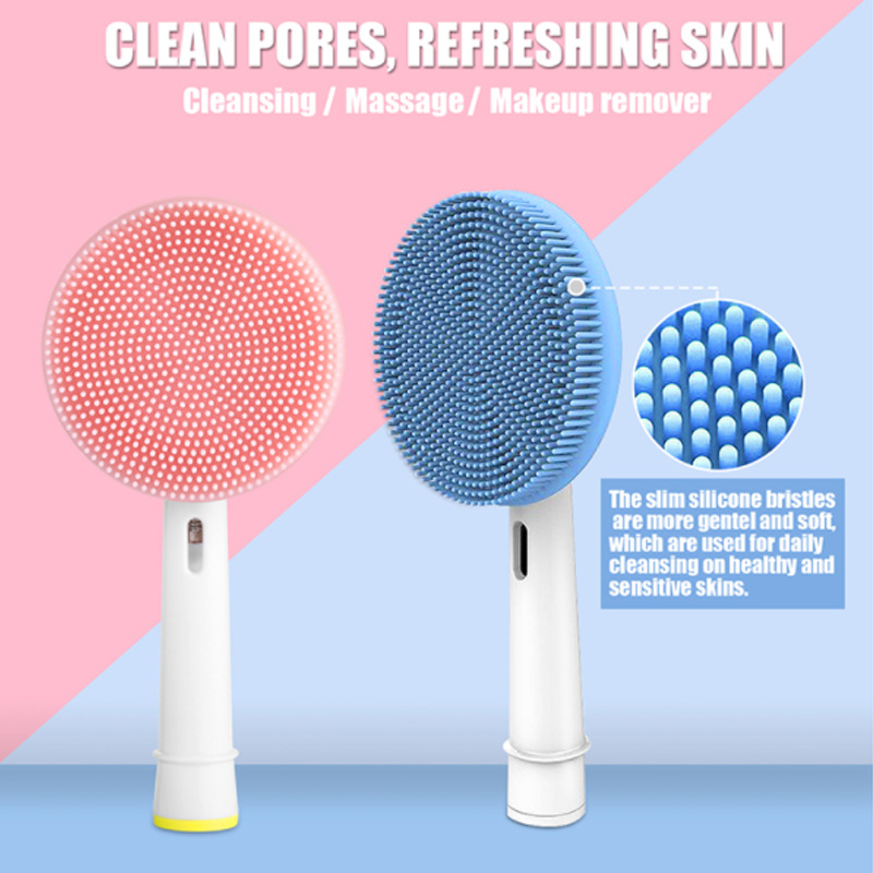 オーラルB電動シリコン洗顔ブラシ対応の交換用洗顔ブラシヘッド - Electric Face Cleanser Brush のレビューと価格
