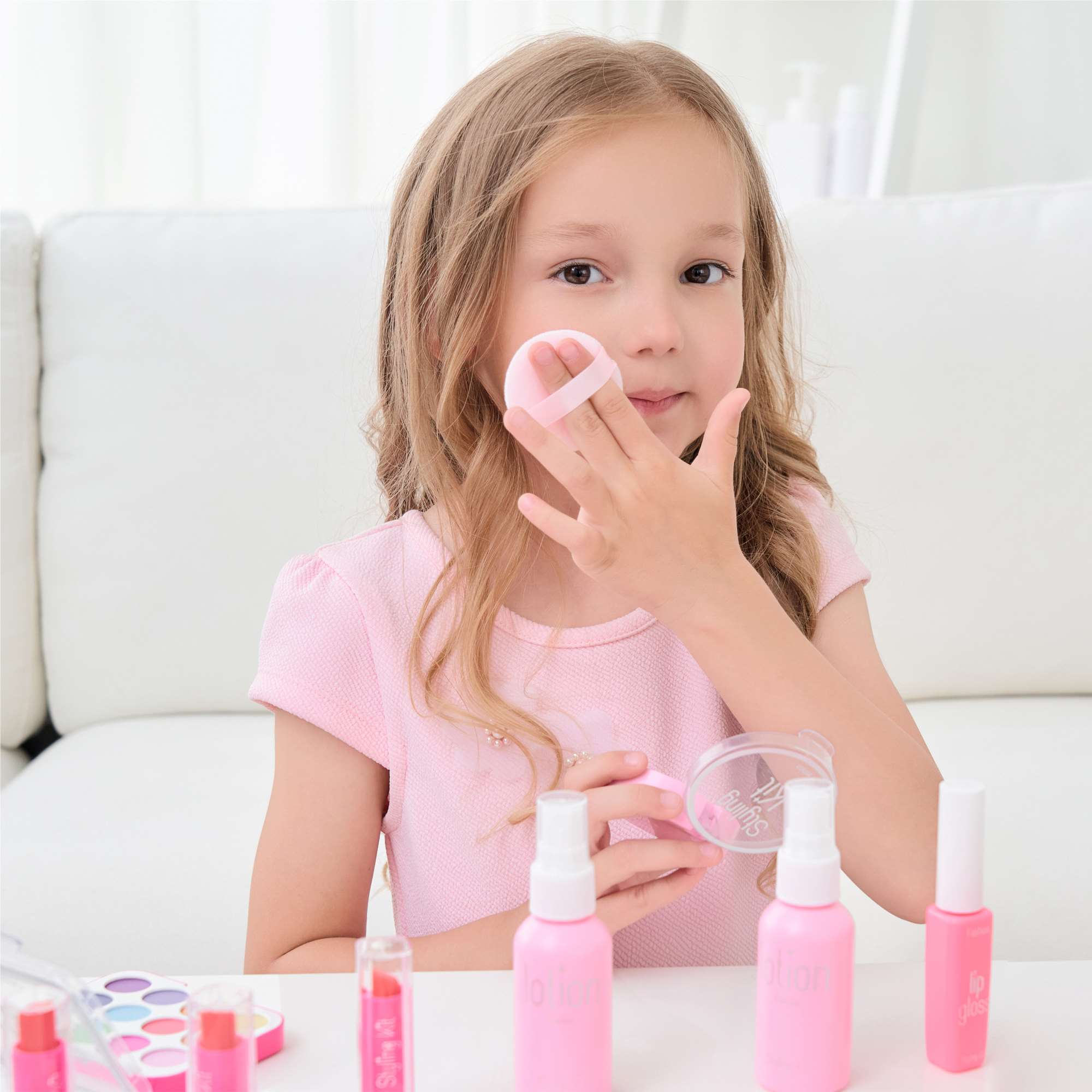 3〜6歳の女の子のためのメイクアップセット,シミュレーション - Beauty Makeup Kit For Girls のレビューと価格