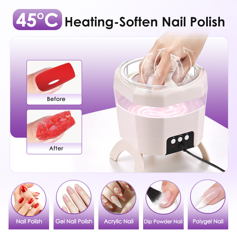 電動ジェルネイルリムーバーマシン 2-in-1 UVランプネ - Uv Nail Lamp のレビューと価格
