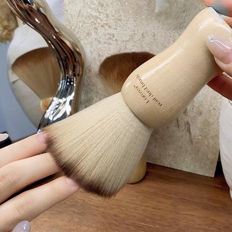 1PC プロフェッショナルふわふわネイルアートブラシラウンド - Makeup Beauty Ro のレビューと価格