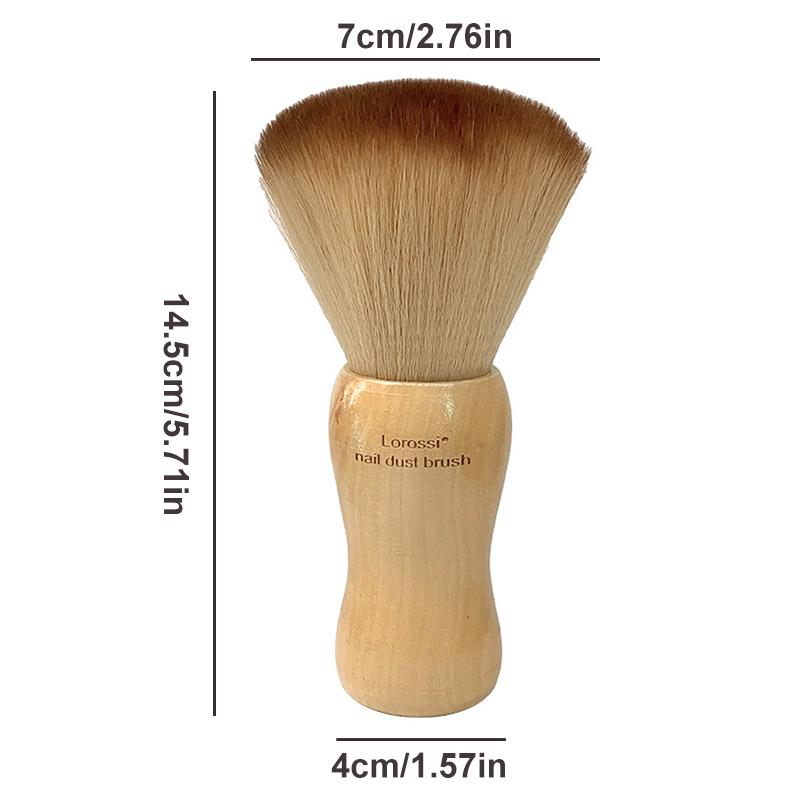 1PC プロフェッショナルふわふわネイルアートブラシラウンド - Makeup Beauty Ro のレビューと価格