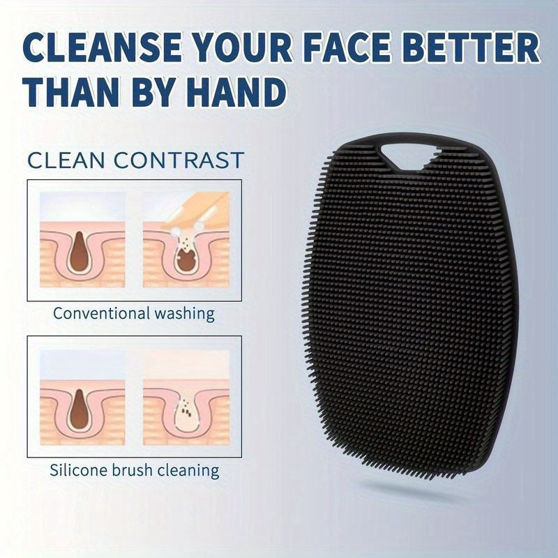 角質除去シリコーンバスブラシポータブルシャワー優しいマッサー - Electric Face Cleanser Brush のレビューと価格