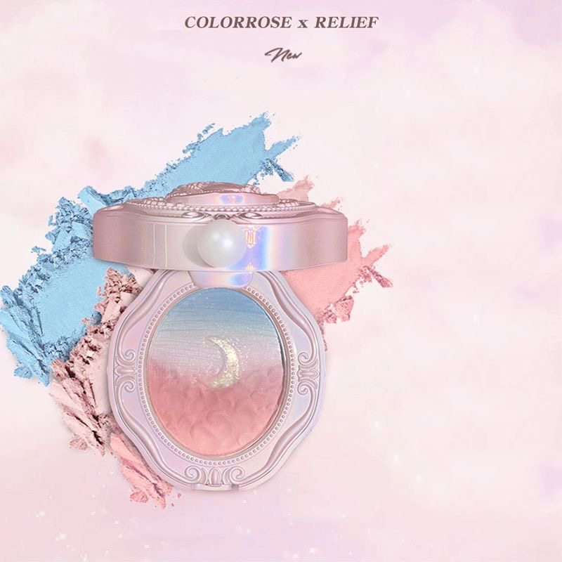 Colorrose エンボスブラッシュヌードナチュラル頬紅長 - Beauty Makeup Palette のレビューと価格