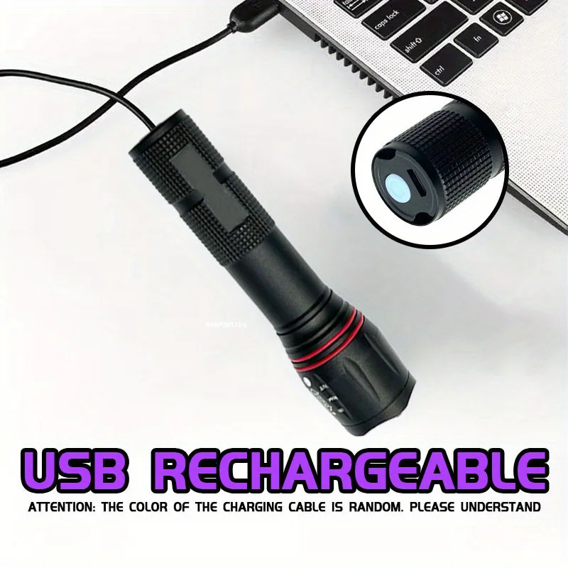 395nm UV 懐中電灯 ズーム可能 充電式 UV EDC - Uv Nail Lamp のレビューと価格