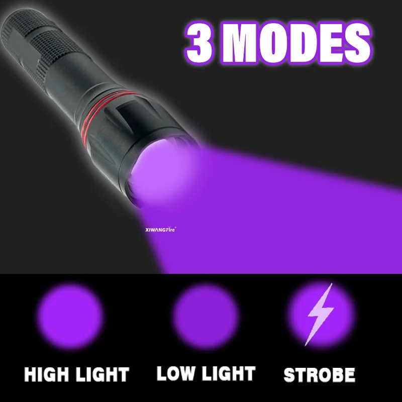 395nm UV 懐中電灯 ズーム可能 充電式 UV EDC - Uv Nail Lamp のレビューと価格