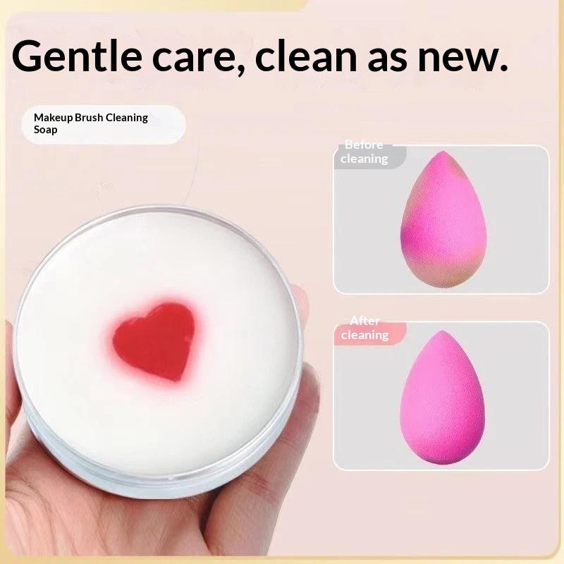 ポータブルメイクブラシクリーナーソープ 100 グラム多機能 - Beauty Makeup Brushes のレビューと価格