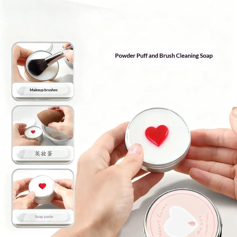 ポータブルメイクブラシクリーナーソープ 100 グラム多機能 - Beauty Makeup Brushes のレビューと価格